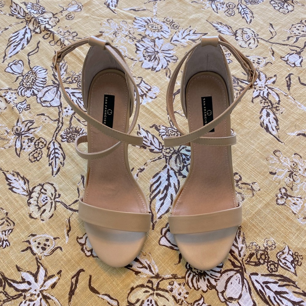 Women’s Open Toe Strappy Stiletto